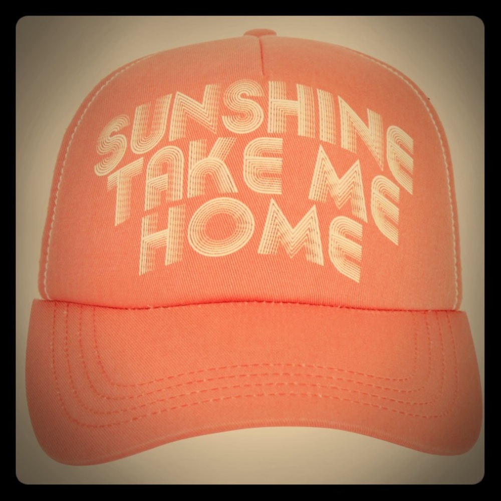🌟NWOT: BILLABONG Sunshine Peach Baseball Cap